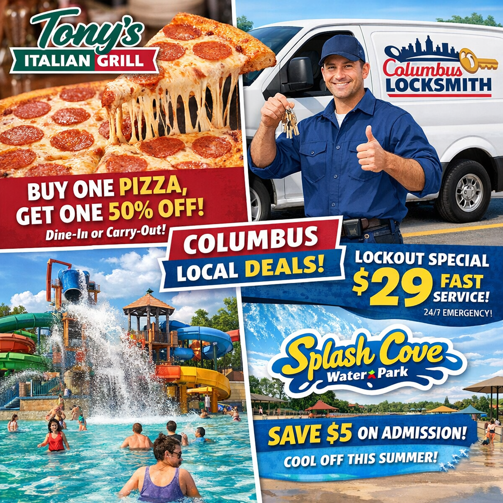 Discover Exclusive Deals from Columbus Local Businesses