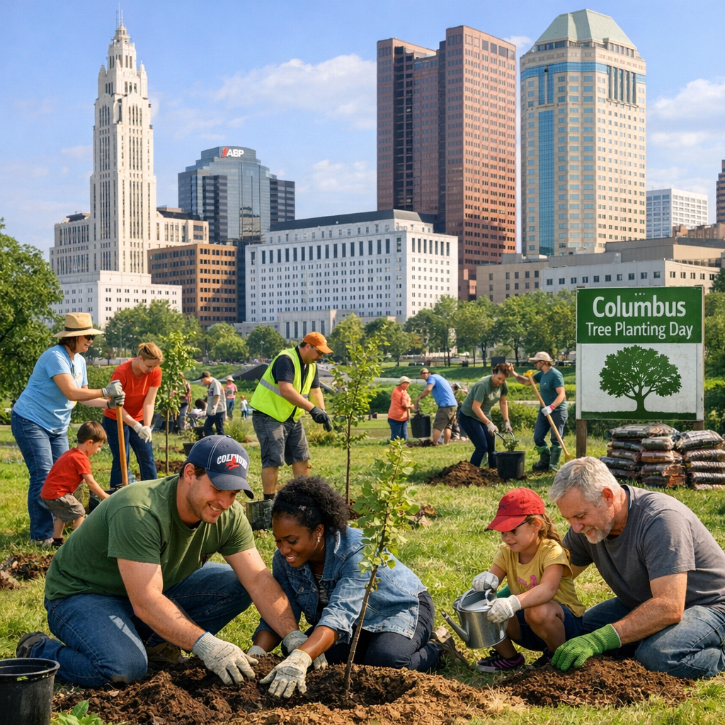 Columbus’ Commitment to a Greener Future: Climate Action and Community Initiatives
