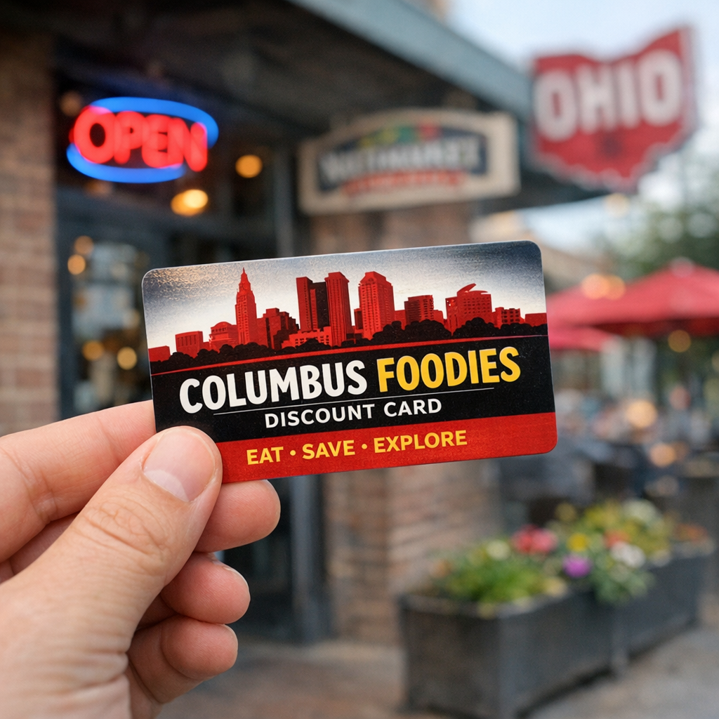 Unlock Savings with Columbus Foodies Discount Card